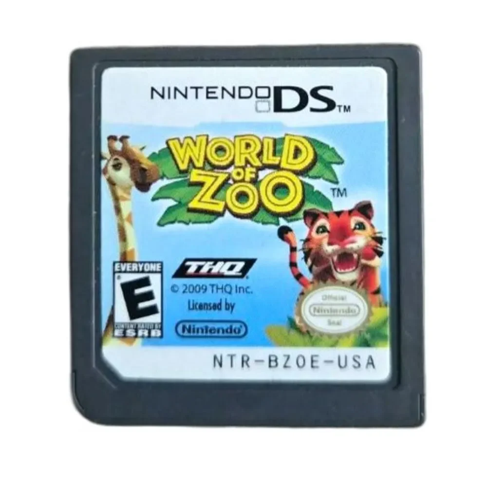 World of Zoo Nintendo DS 3DS (Cartridge Only) Tested